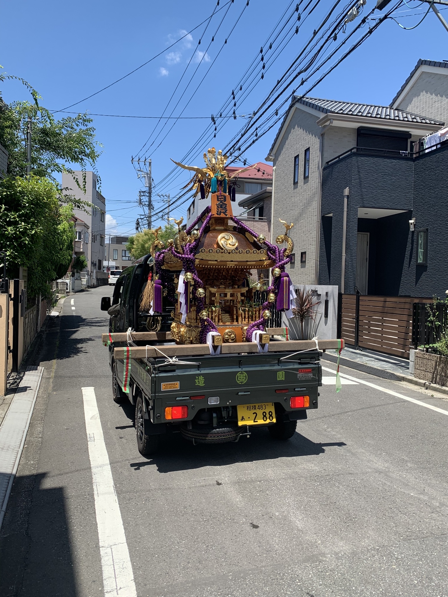 地元の祭り！何故か添付。無病息災